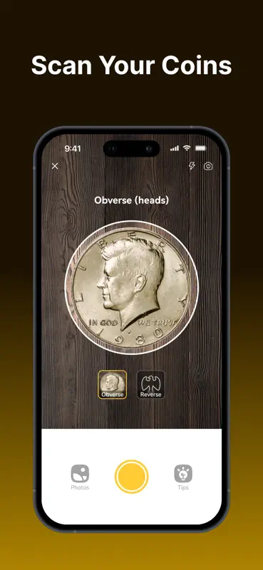 Coin Identifier & AI Scanner screenshot 2 of 6