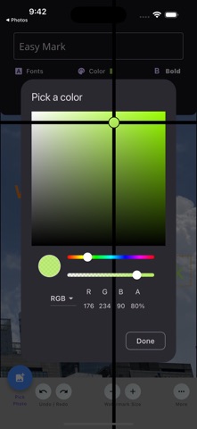 Watermark Copyright Easy Mark screenshot