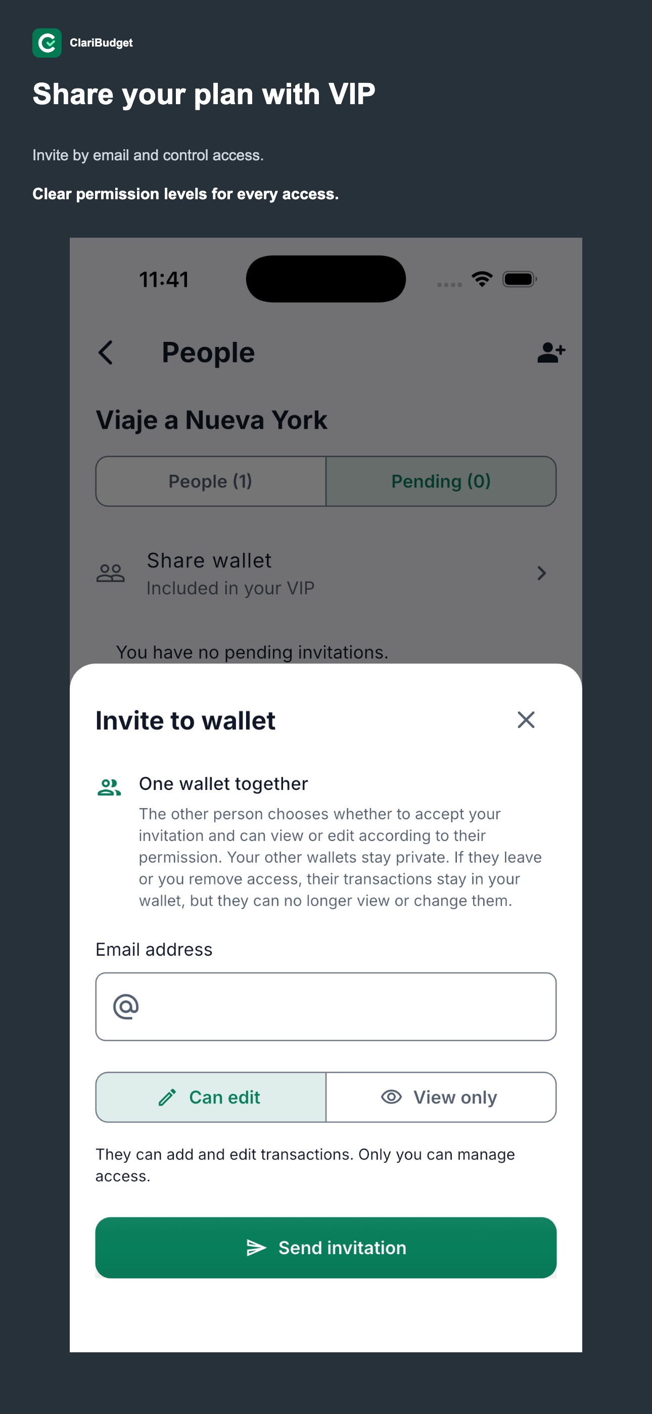 Screenshot 5 of ClariBudget