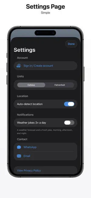 ChuckleCast: Weather Jokes screenshot 4