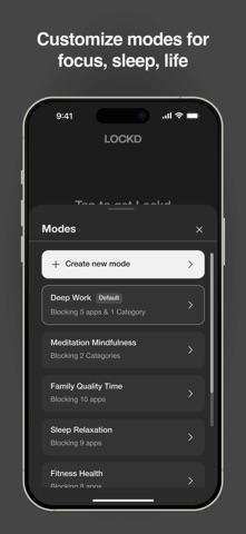 LOCKD - Block Distractions screenshot