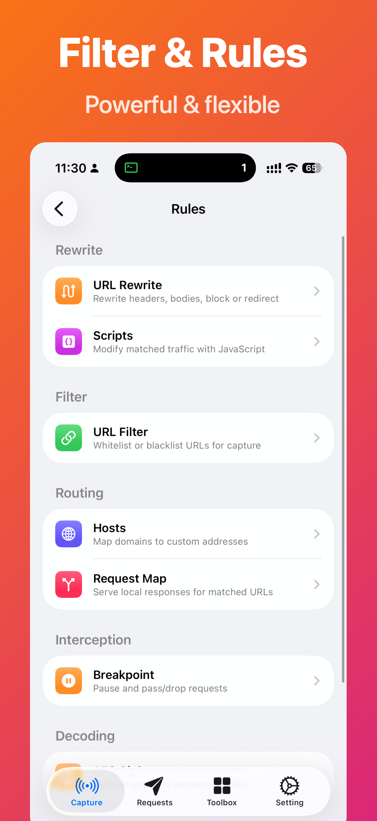 HTTPS Capture Traffic Decrypt screenshot 3