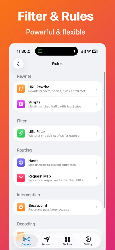 HTTPS Capture Traffic Decrypt screenshot 3 of 8