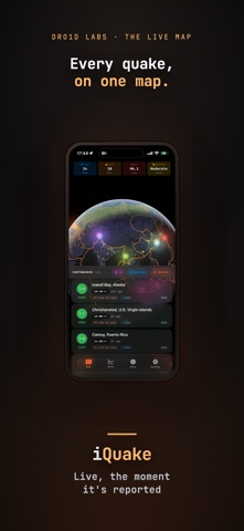 iQuake: Earthquake Tracker screenshot