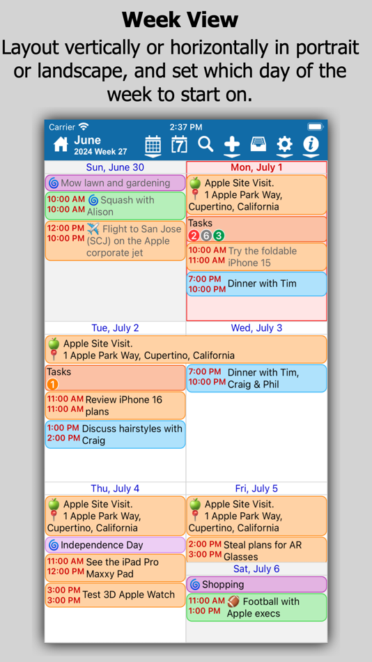 #6. Eventium (iOS) Av: johnhair.com