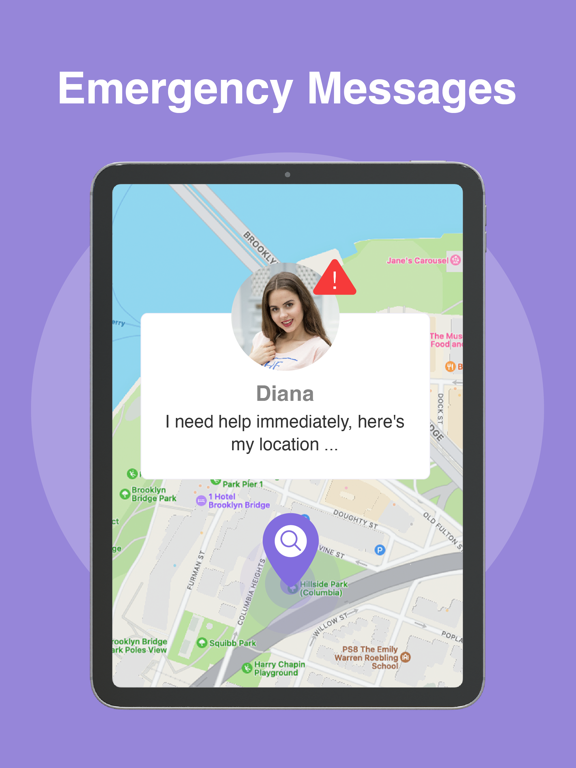 Friend Tracker: Locate Friends iPad screenshot 6 - Navigation app