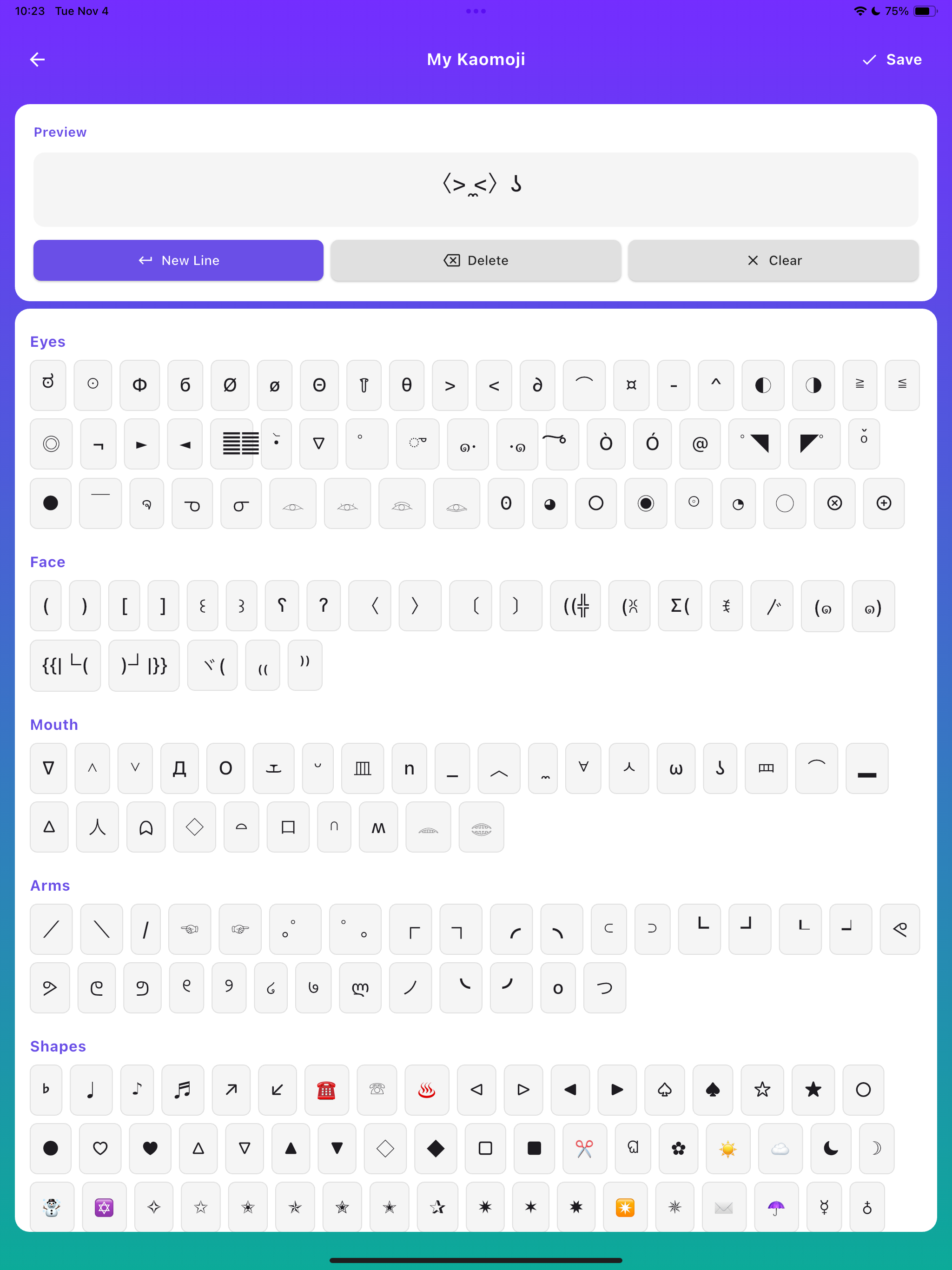 Kaomoji – Kawaii Emoji App