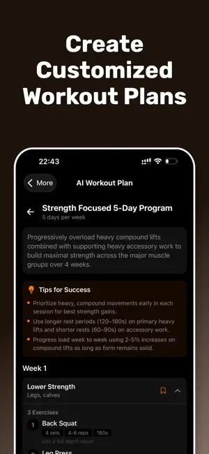 GainMatrix: AI Workout Tracker screenshot 3