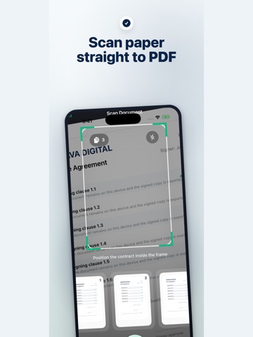 Sign PDF by Certificate iPad screenshot