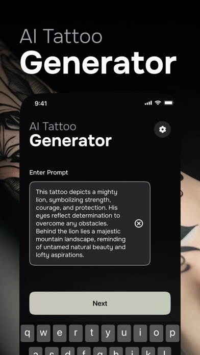 AI Tattoo: Generator - Designs Screenshot