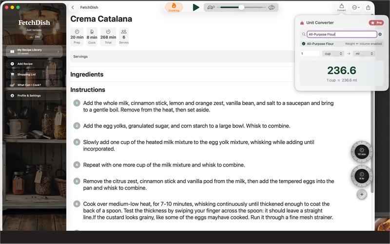 FetchDish screenshot