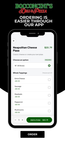 Bocconcini's Deli & Pizza Screenshot 5 of 7