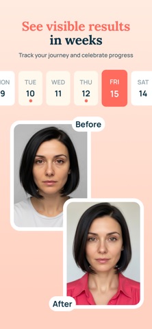 Elastica: Face Yoga & Massage iPhone screenshot