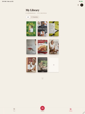 Millefeuille iPad screenshot