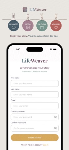 LifeWeaver screenshot
