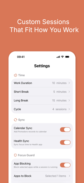 FlowPomo: Focus & Study Timer Screenshot 4 of 7