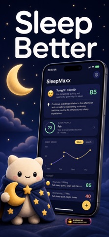 SleepMaxx: Sleep Tracker iPhone screenshot