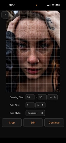 Photorealism: Grid Method iPhone screenshot 4
