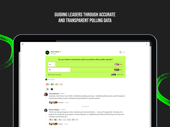 Fokal USA iPad screenshot 4 - Social Networking app