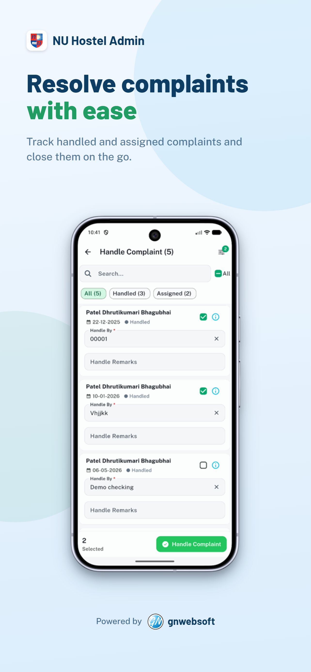 NU Hostel Admin screenshot 5