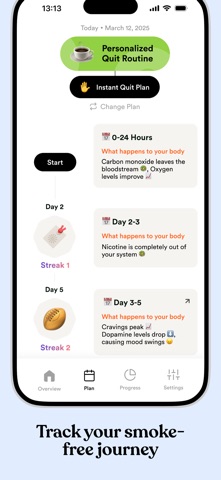 Quit Smoking- Nicotrack Screenshot 2 of 7