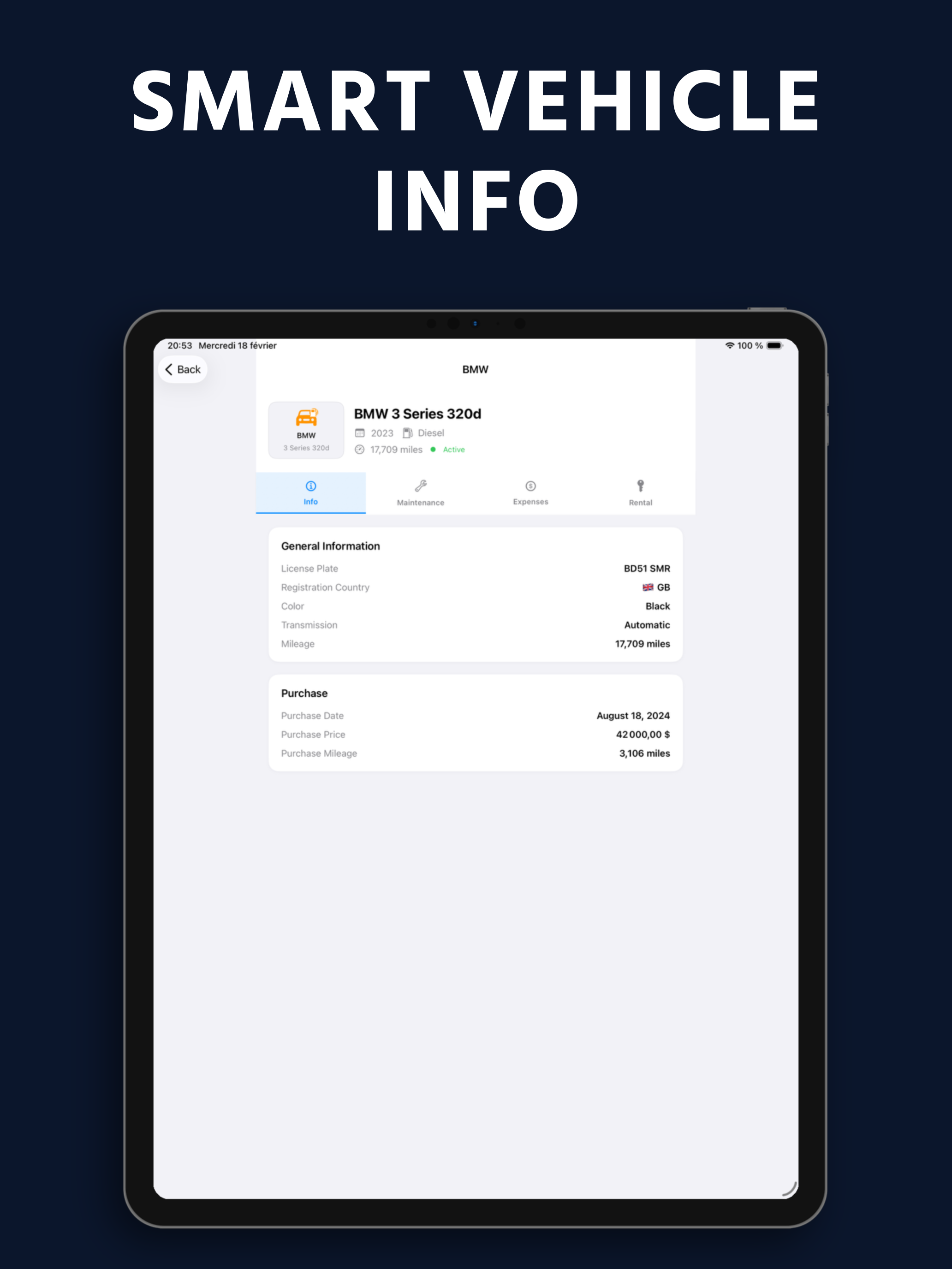 WheelTrack: Fuel & Mileage Log
