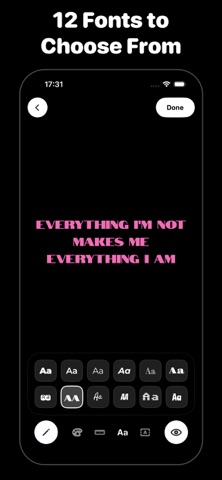 He Said - Quote Wallpaper iPhone screenshot