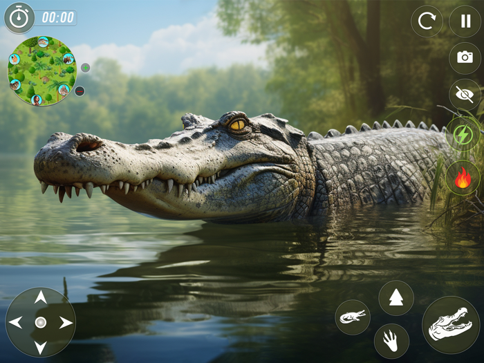 Wild Animals Crocodile Games
