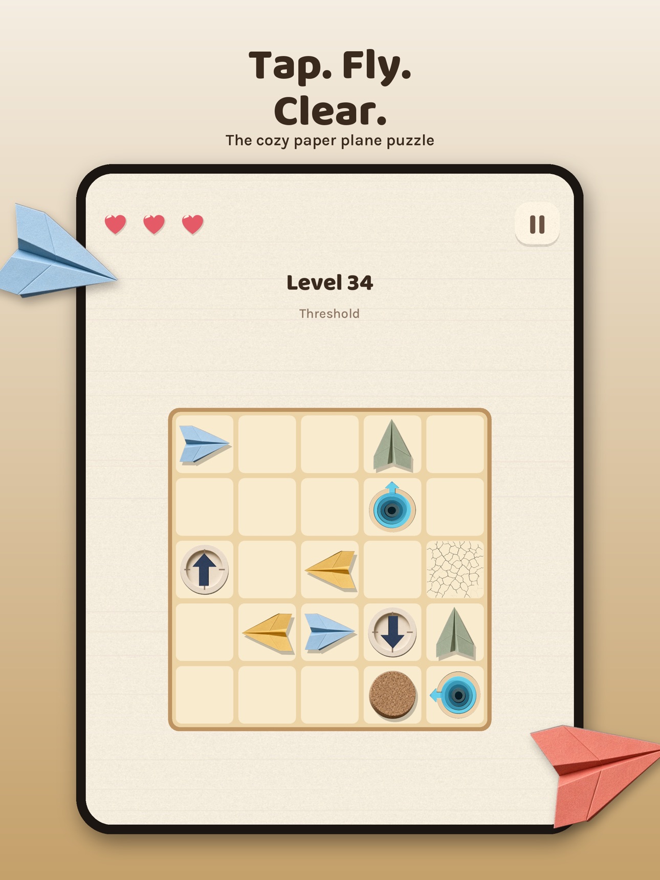 Screenshot 10 of Whoosh: Paper Plane Puzzle