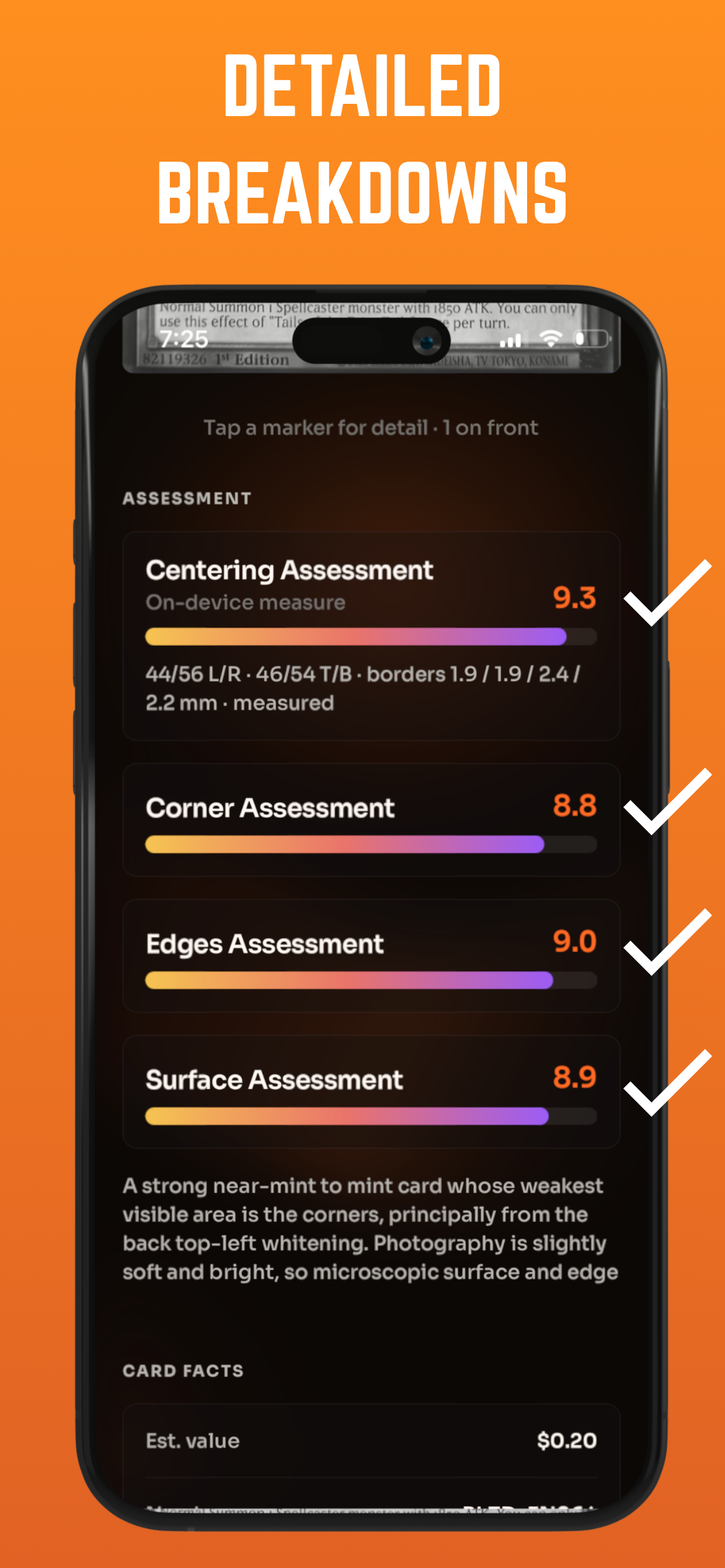 Packscan: AI Card Grading screenshot 6