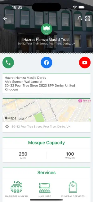 Hazrat Hamza Masjid Derby screenshot 4