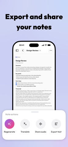 Nami: AI Voice Notes Screenshot 8 of 8