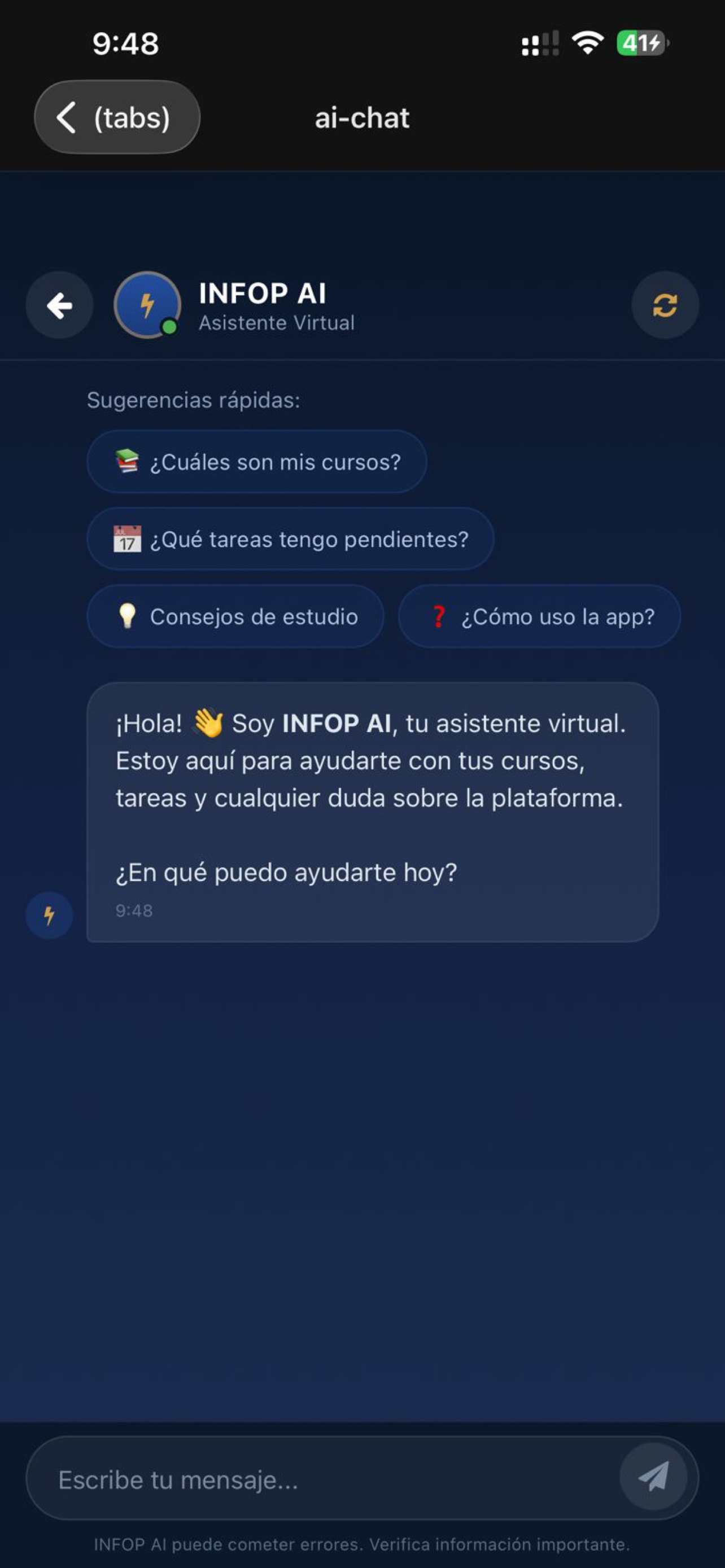 INFOP Virtual