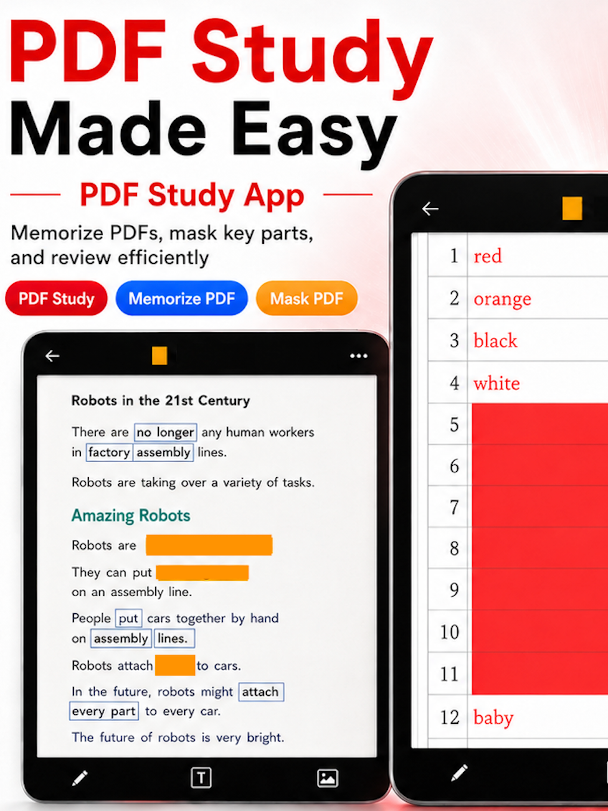 Red Sheet: PDF Study Memorizer screenshot 9