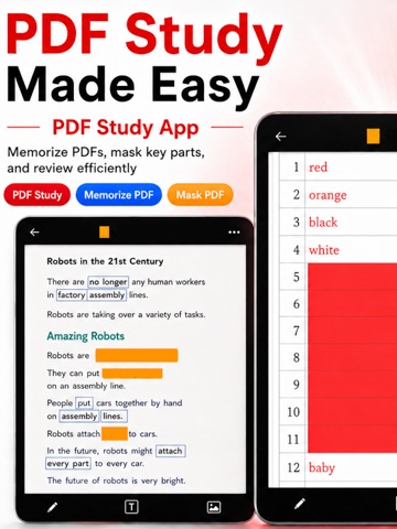 Red Sheet: PDF Red Filter iPad screenshot