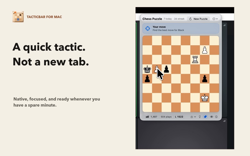 TacticBar, screenshot 1