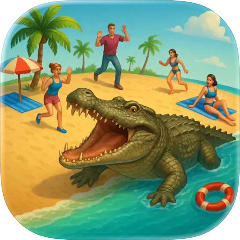 Crocodile Battle Hunting 3D screenshot 10