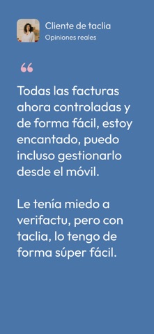Facturación fácil - taclia screenshot
