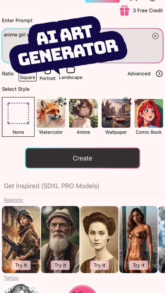 #2. AI Generated Images:Art,Anime (iOS) Podle: LIMBIC APPS YAZILIM LIMITED SIRKETI
