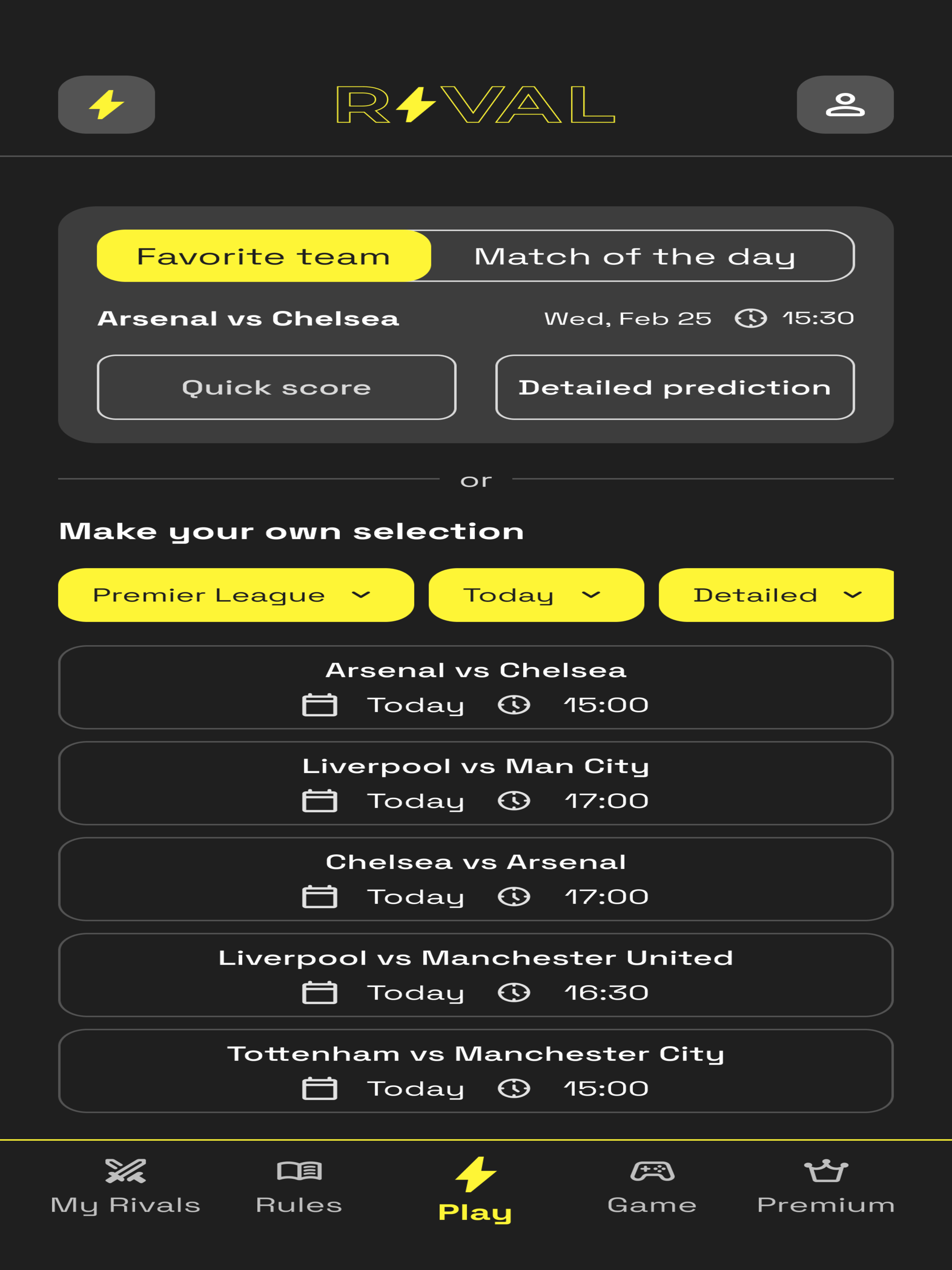 Rival - App screenshot 5