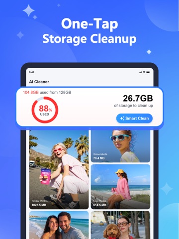 CleanNova - AIストレージクリーナー iPad screenshot 2