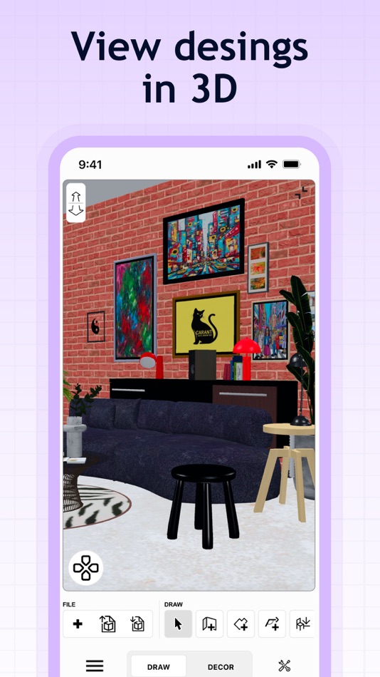 #6. Sweet Home 3D: Plan Your House (iOS) Por: AI Photo Editor Lab SRL