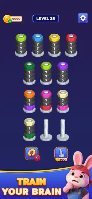 Nuts Spinner - Nut Sort Puzzle screenshot 3