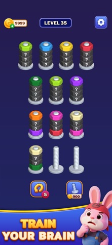 Nuts Spinner - Nut Sort Puzzle Screenshot 3 of 6