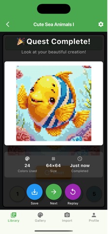 Color by number - Color Quest screenshot