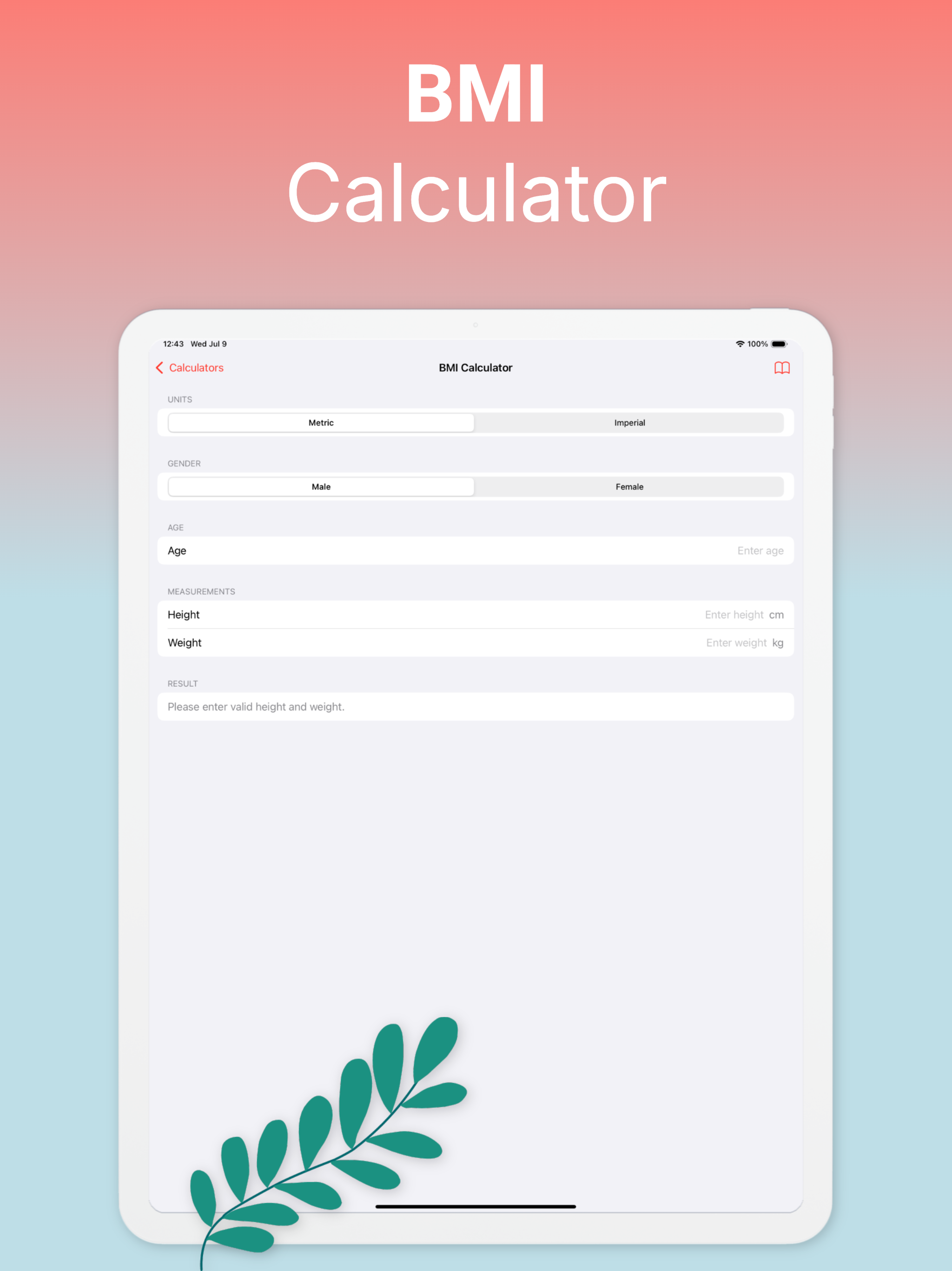 Macro Calculator – Daily Goals