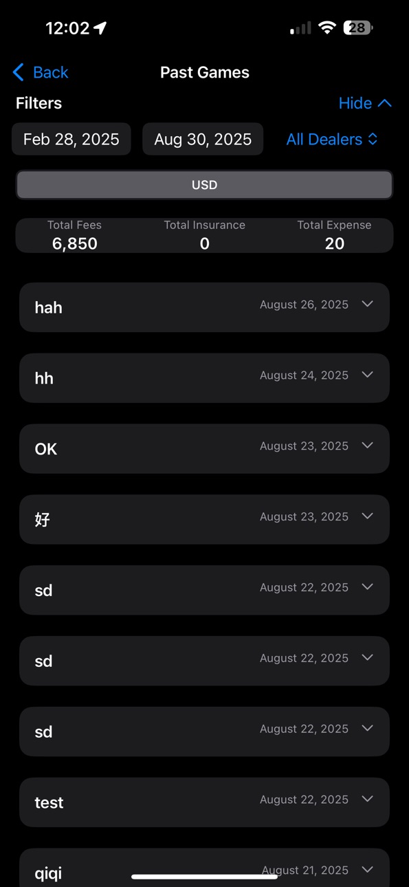 iPhone screenshot