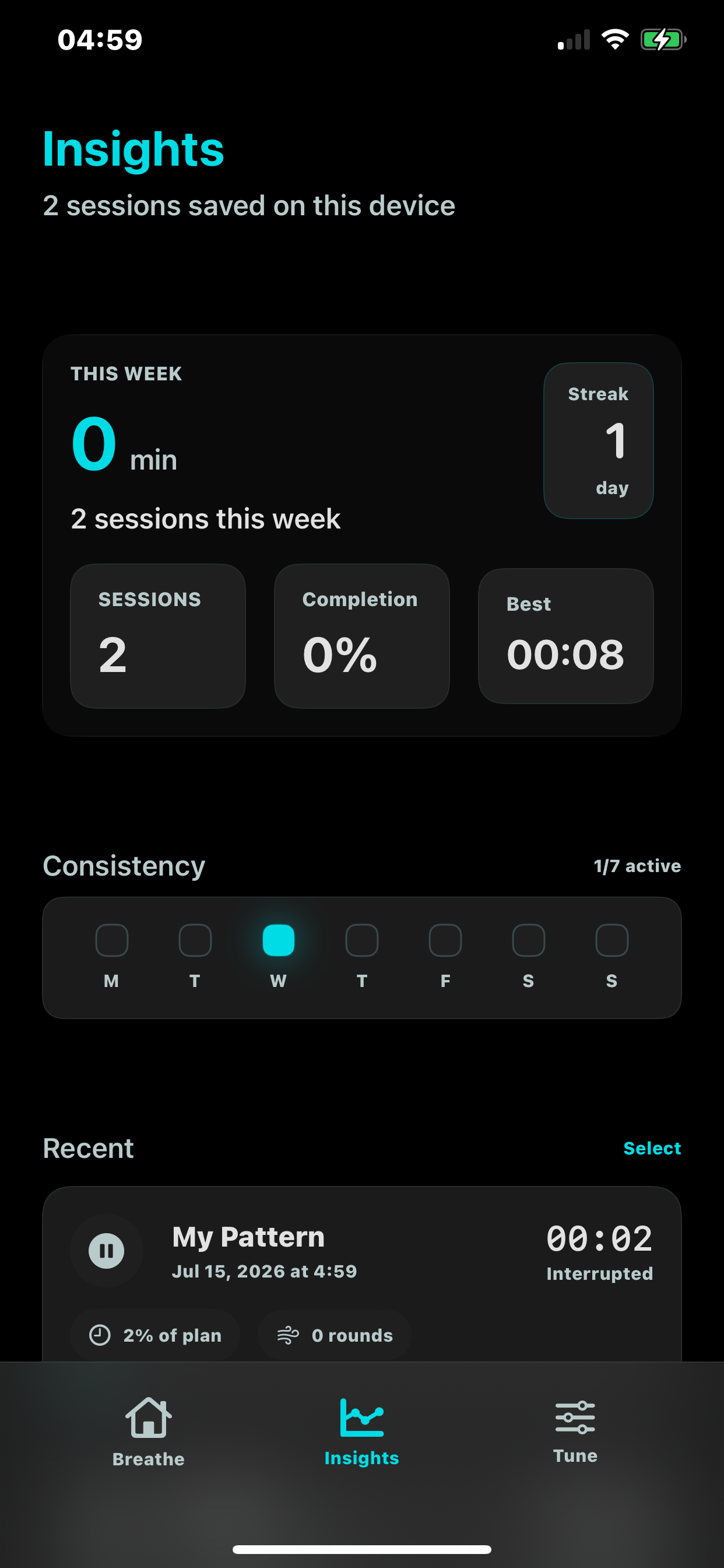 HapticBreath:Eyes-Free screenshot 4