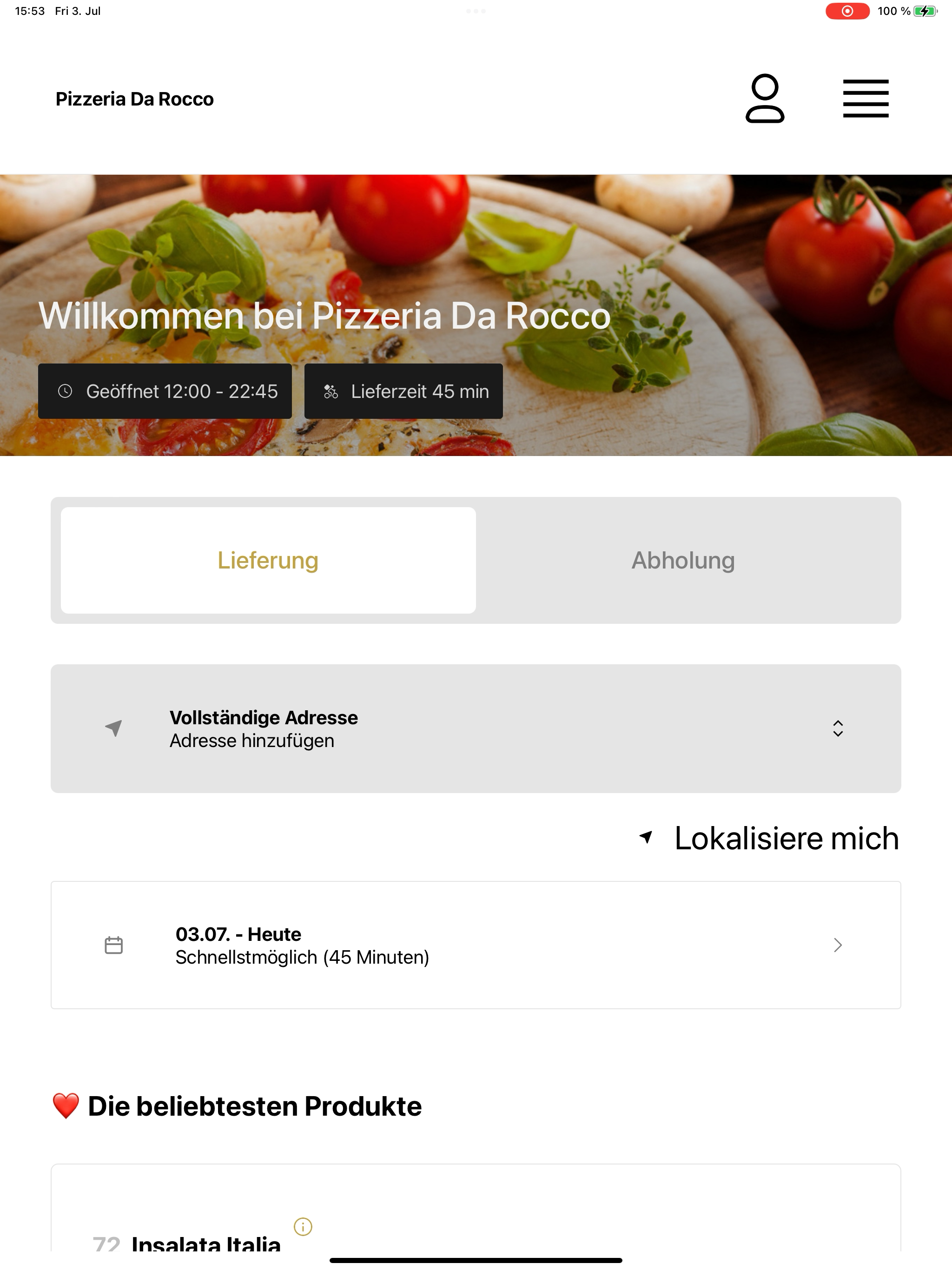 Pizzeria Da Rocco Dortmund screenshot 9