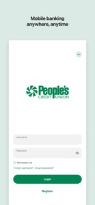 People's CU Mobile Banking screenshot #1 for iPhone